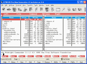 terminal emulator screen