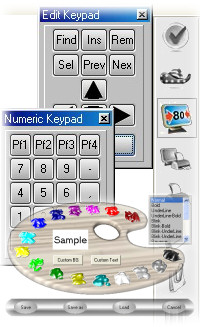 Collection of the terminal emulator dialog boxes